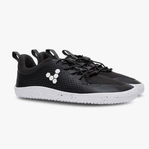 Vivo barefoot Primus Sport III Kids Sneakers - Black and White